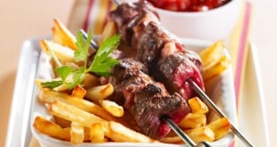brochettes de bœuf