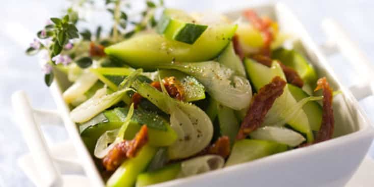 Courgettes sautées : La recette facile