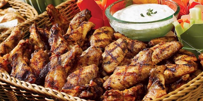 ailes de poulet aux épices