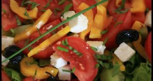 salade ensoleillée