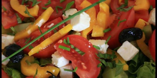 salade ensoleillée