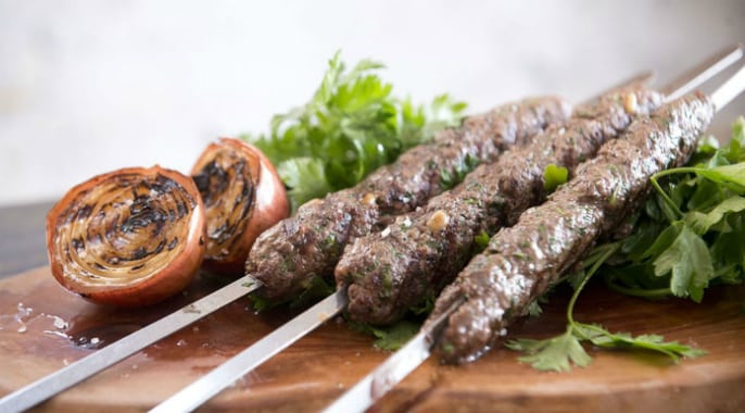 Brochettes de kebab