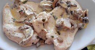 blancs de poulet aux champignons