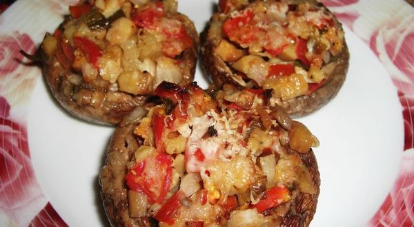 champignons farcis