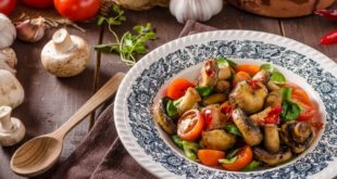 salade champignons à la niçoise