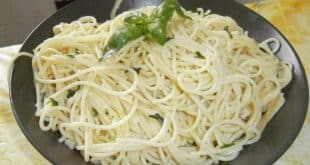 spaghettis à l'ail