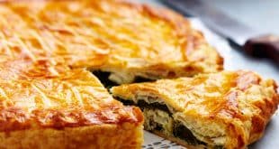 tourte aux champignons