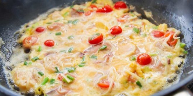 omelette baveuse