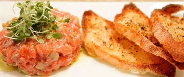 Tartare de saumon