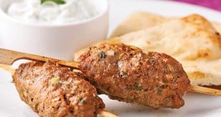 brochettes de boulettes de veau