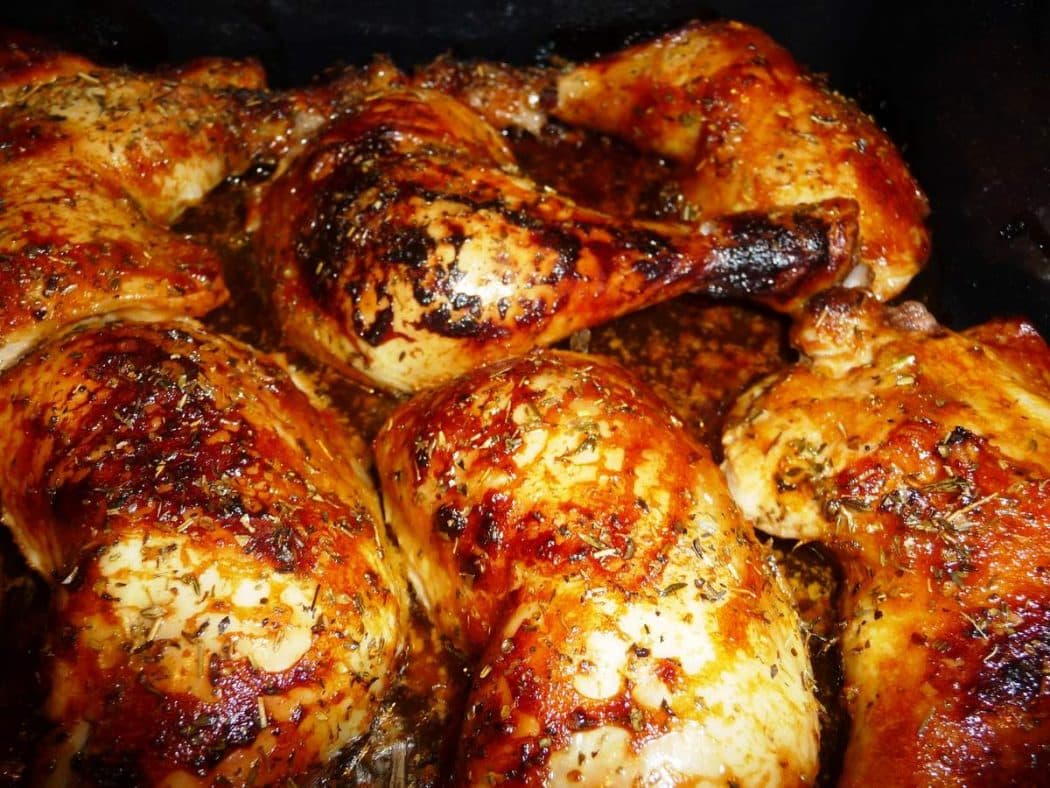 Cuisses de poulet au paprika en papillotes