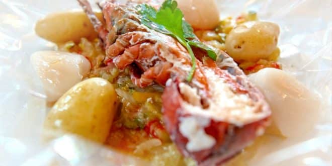 homard en papillote