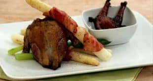 pigeon au vin rouge