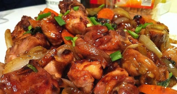 poulet en sauce