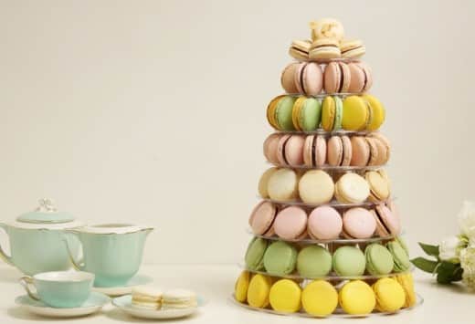 pyramide de macarons