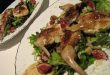 salade de caille au foie gras