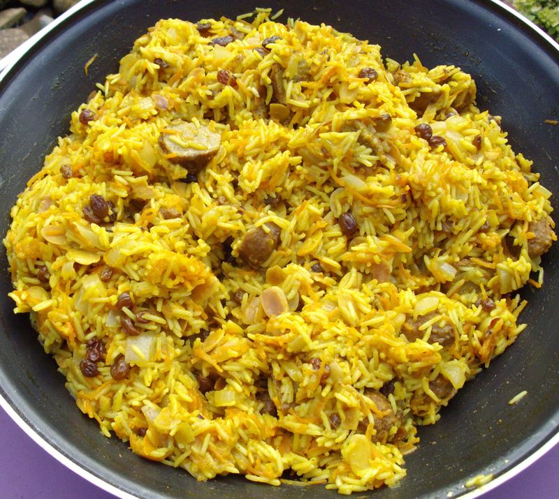 riz curry recette