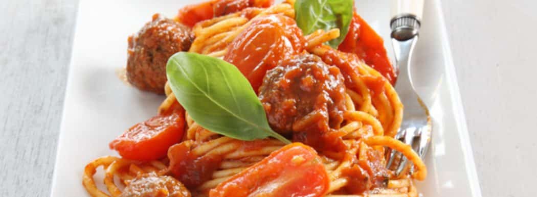 Spaghetti aux boulettes de viande : Pratique, rapide, facile