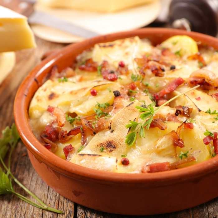 Recette tartiflette et 3 autres au reblochon