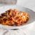 spaghetti all’matriciana, vite fait et excellent.