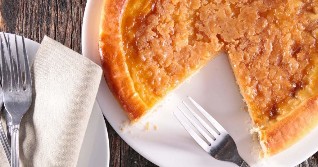 tarte au sucre grand-mère