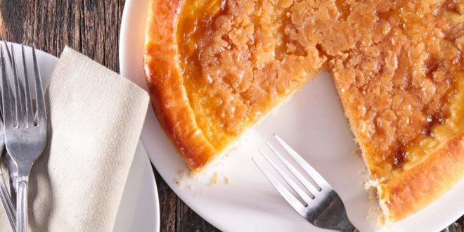 la tarte au sucre wallonne