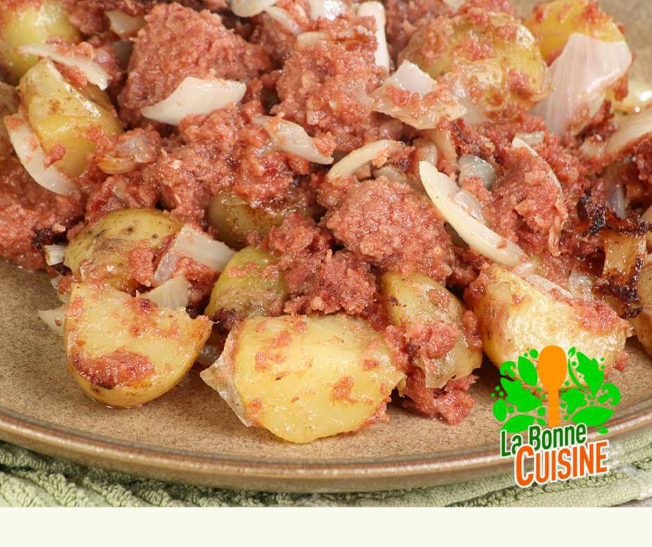 Recette au corned beef n° 1 Stoemp grand-mère