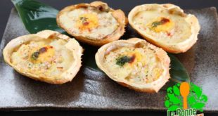 gratin de crabe