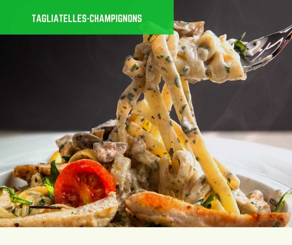 Tagliatelles aux champignons