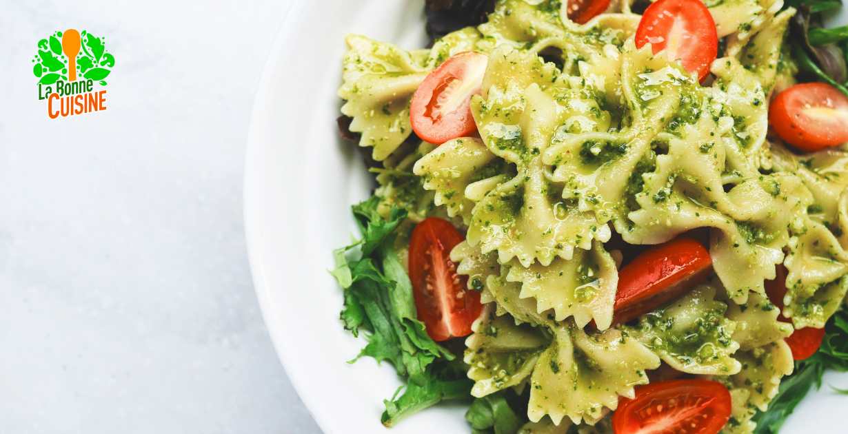 Salade de pâtes au pesto