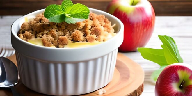 crumble aux pommes