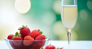 fraises au champagne