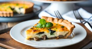recette quiche aux champignons